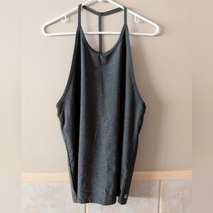 Fabletics Ciara Tank Top, Charcoal, Size M